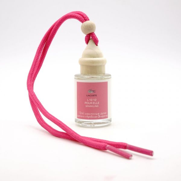 Car air freshener Lacoste Eau De L.12.12 Pour Elle Sparkling 10 ml Car air freshener Lacoste Eau De L.12.12 Pour Elle Sparkling 10 ml